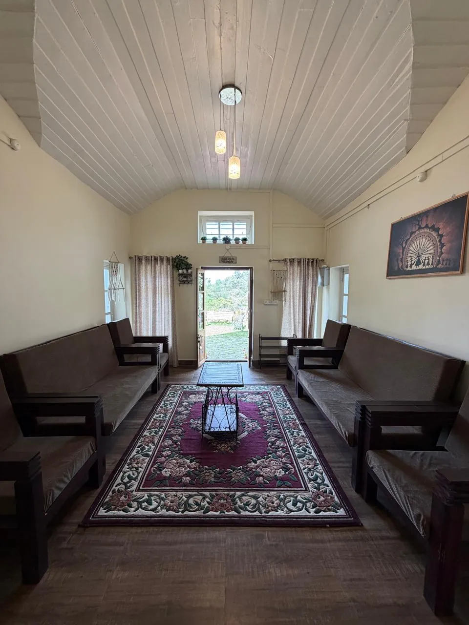 Salamath Hall, the vaulted central room